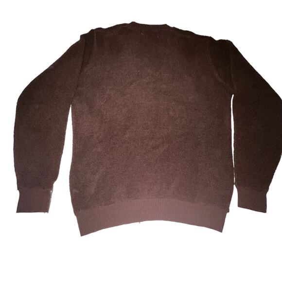 Vintage 70s 80s McGregor Fleece Sweater Sz L - Picture 5 of 9